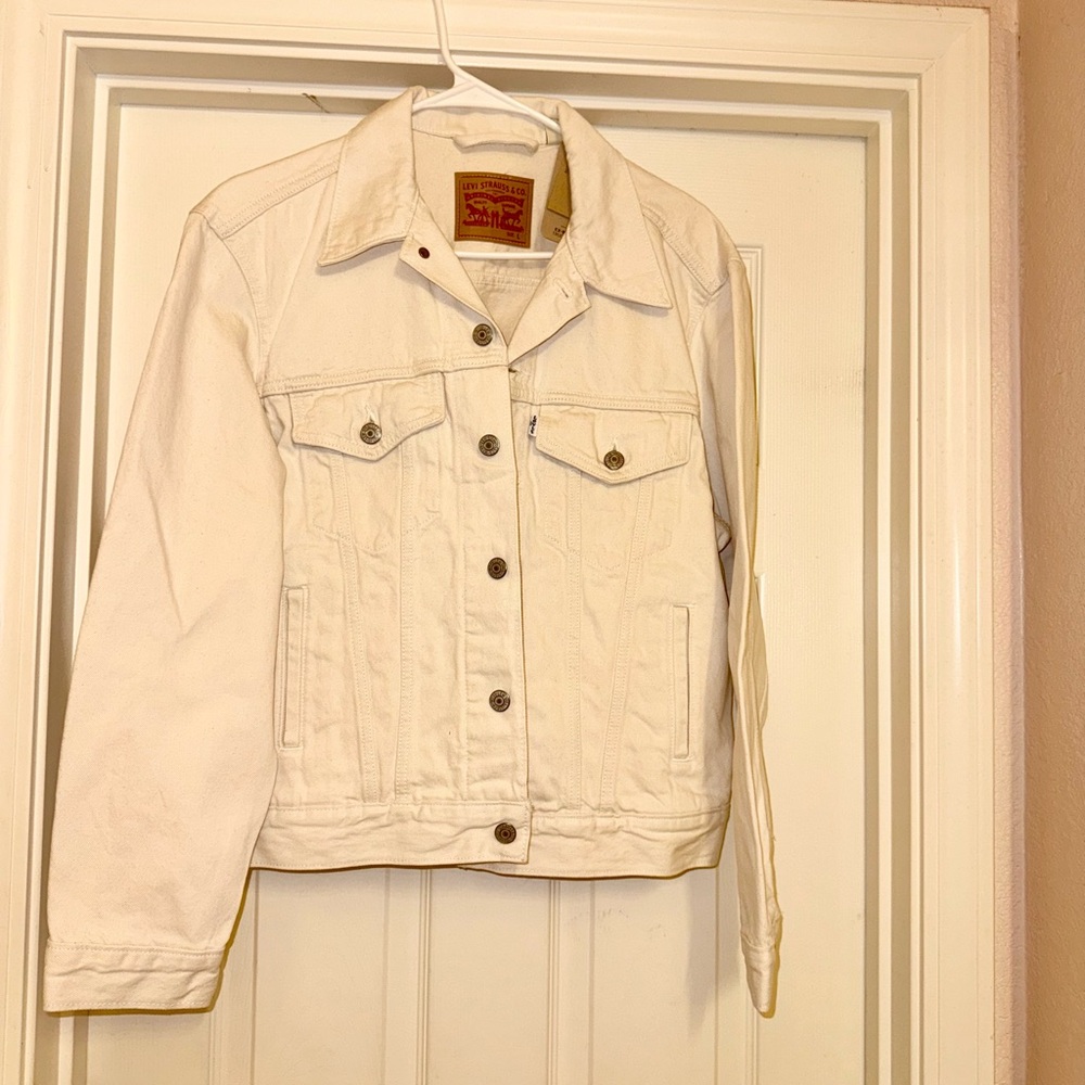 Levi's Off-White Denim Jacket